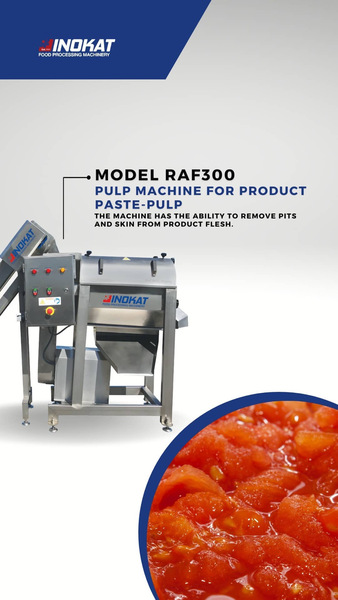 PULP MACHINE FOR PRODUCT PASTE-PULP, MODEL RAF300   Photo 4