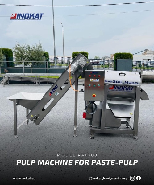 PULP MACHINE FOR PRODUCT PASTE-PULP, MODEL RAF300   Photo 23