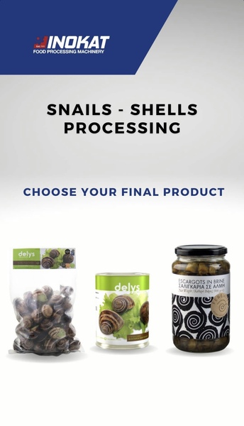 INNOVATIVE SOLUTIONS FOR THE PROCESSING AND PACKAGING OF SNAILS   Photo 4