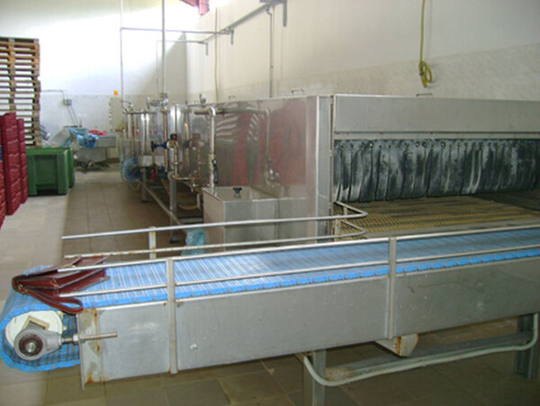 FLOW PASTEURIZING MACHINE FOR JARS - CANS / EXHAUSTER / STEAM TUNNEL   Photo 3